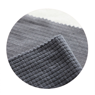 गारमेंट पिलोस्लिप लाइनिंग के लिए 100% पॉलिएस्टर पोलर फ्लीस फैब्रिक Jacquard